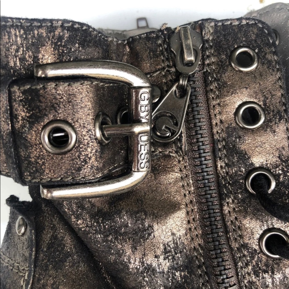 G by Guess combat boots